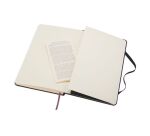 Carnet piqué Moleskine rigide 13 x 21 cm - ivoire uni - 240 pages