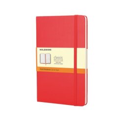 Carnet Moleskine rigide 13 x 21 cm ivoire uni 240 pages