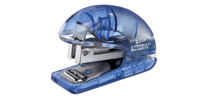 Grapadora Rapid mini Baby Ray - Capacidad 15 hojas