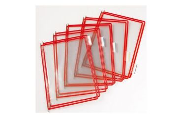 Pack 10 Fundas A3 rojas para Clasificador Tarifold