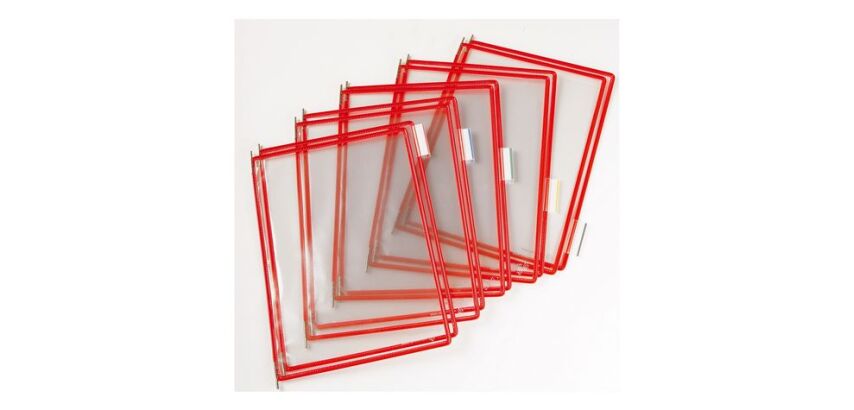 Fundas A4 Tarifold con pivotes para clasificador - pack de 10