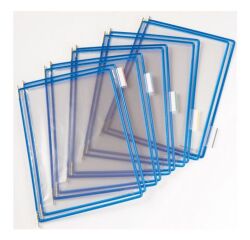 Fundas A4 Tarifold para clasificador - pack de 10 Azul