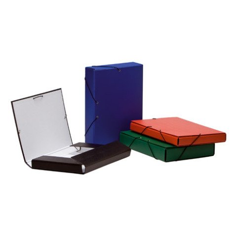 Carpeta proyectos lomo 5 cm, folio, rojo