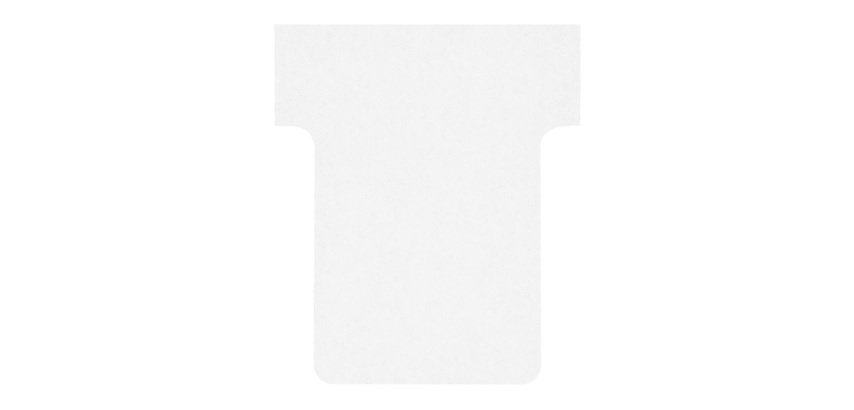 Standaard T-fiches - index 1,5