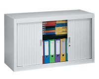 Armoire métal à rideaux démontable Classique H 70 x L 120 cm unicolore