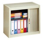 Armoire métal à rideaux démontable Classique H 70 x L 80 cm unicolore