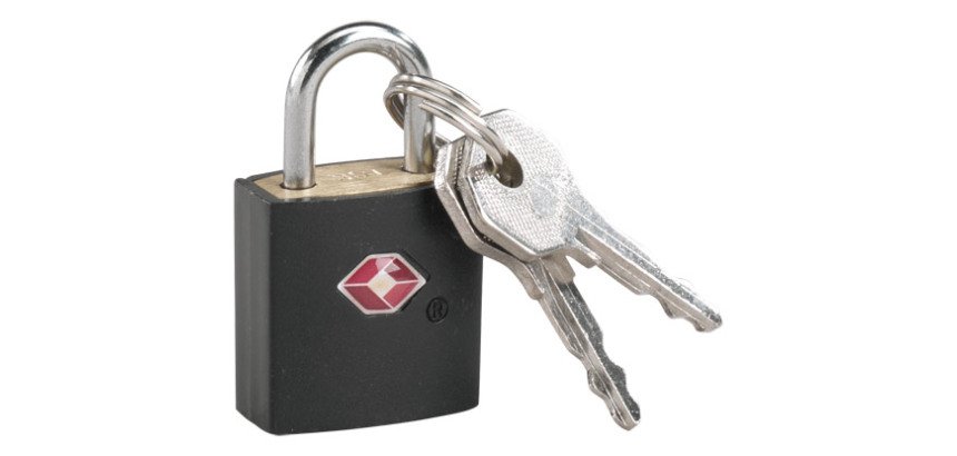 Cadenas TSA avec 2 clés