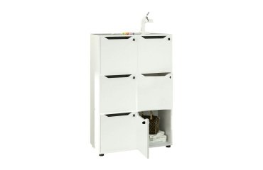 Libreria a giorno Easy Cube 6 caselle L 80 x P 40 x H 121,6 cm