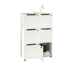 Easy Cube open bookcase with 3, 6 or 9 compartments, depth 40 x height 121.6 cm