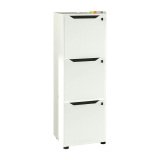 Libreria a giorno Easy Cube 3 caselle L 41 x P 40 x H 121,6 cm colore bianco