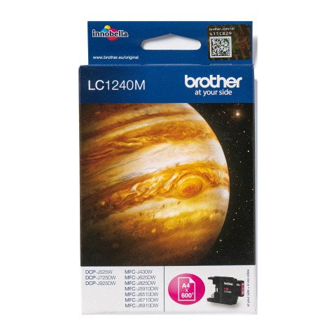 Brother LC1240M cartucho original magenta (600 páginas)