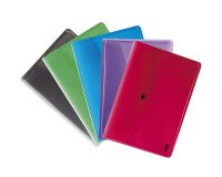 Pochettes de rangement à pression Oxford 24 x 33,5 cm couleur