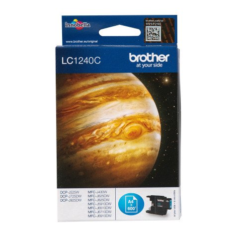 Cartuccia inchiostro Brother originale LC1240 colori 600 pagine