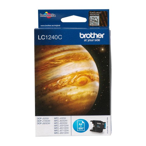 Brother LC240C cartucho original cian (600 páginas)