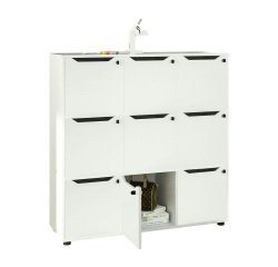 Libreria a giorno Easy Cube da 3, 6 oppure 9 caselle p 40 x h 121,6 cm