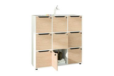 Libreria Artexport Easy Cube Grigio 1.210 x 400 x 1.190 mm