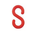 Crochet S pour kit chaîne et poteaux - Lot de 4