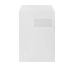 Bolsa blanca 229 x 324 mm La Couronne 90 g con ventana 50 x 110 mm - Caja de 250
