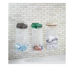 Support de sacs Ecollecto mural noir