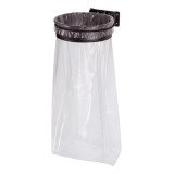 Support de sacs poubelles mural 110 L Ecollecto Rossignol noir