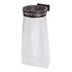 Garbage bag holder with wall attachement 110 L Rossignol Ecollecto black