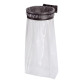 Soporte de bolsas de basura pared 110 L Rossignol Ecollecto negro