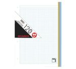 Recambio para carpeta de anillas 120 hojas 5x5 A4 Pacsa