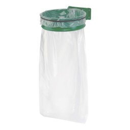 Support de sacs poubelles mural 110 L Ecollecto Rossignol vert