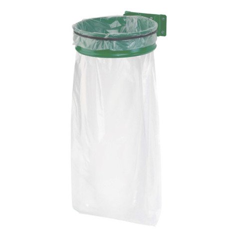 Soporte de bolsas de basura pared 110 L Rossignol Ecollecto verde