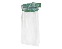 Garbage bag holder with wall attachement 110 L Rossignol Ecollecto green