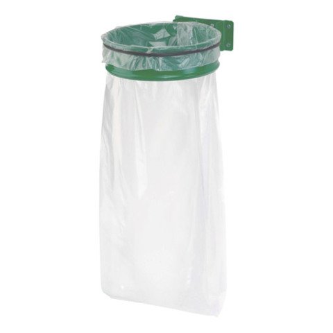 Soporte de bolsas de basura pared 110 L Rossignol Ecollecto verde