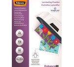 Paquete de 100 fundas de plastificación térmica A3 80 micras Fellowes Glossy