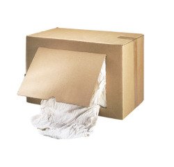Paño textil de algodón extra fino blanco óptico - Caja de 10 kg