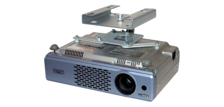 Support plafond fixe pour vidéoprojecteur