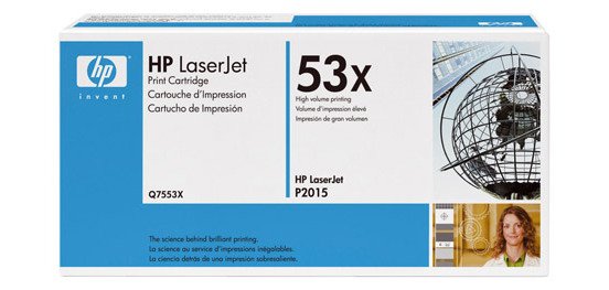 Tóner negro 53X HP Q7553X