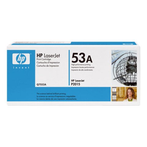 HP Q7553A 53A Tóner negro (3000 páginas)