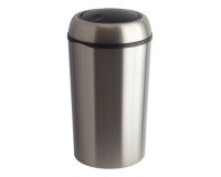 Papelera acero inoxidable tapa basculante Swing 75 L