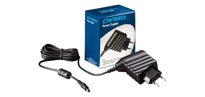 Adaptateur secteur pour titreuses Dymo
