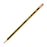 Crayon à papier bout gomme Staedtler Noris Classique HB - Boîte de 12