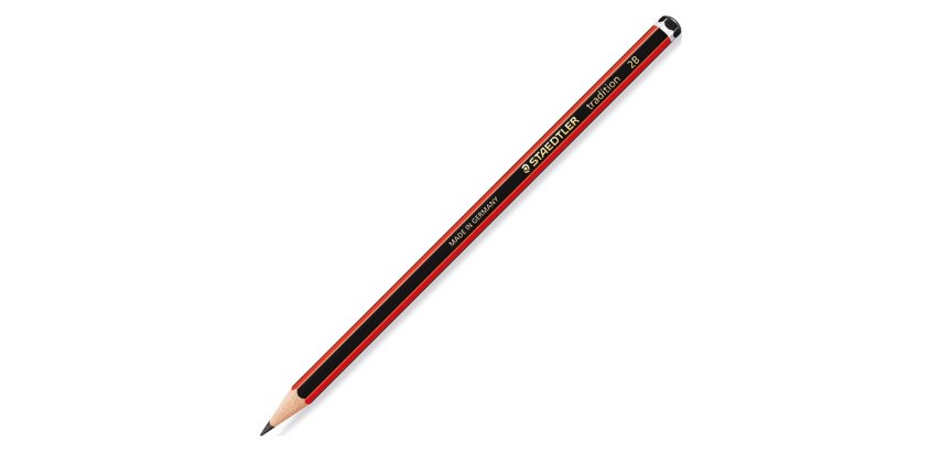 Paper pencils Staedtler Tradition 2B - box of 12