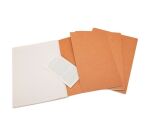 Set de 3 cahiers Moleskine 13 x 21 cm ivoire ligné 80 pages