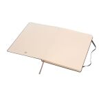 Cuaderno profesional Moleskine rígido 19 x 25 cm marfil rayado 192 páginas