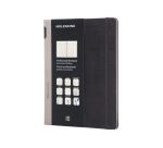 Cuaderno profesional Moleskine rígido 19 x 25 cm marfil rayado 192 páginas