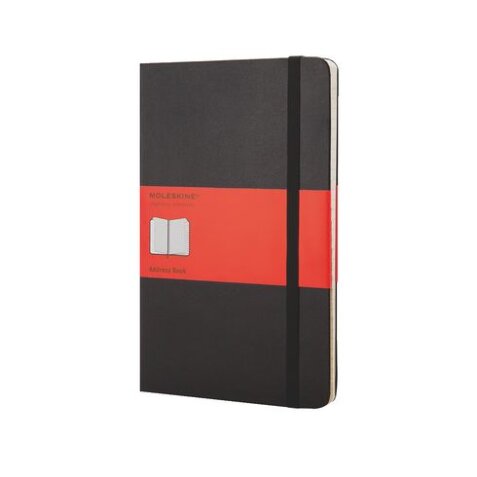 Address book Moleskine strong 9 x 14 cm ivory lined 192 pages