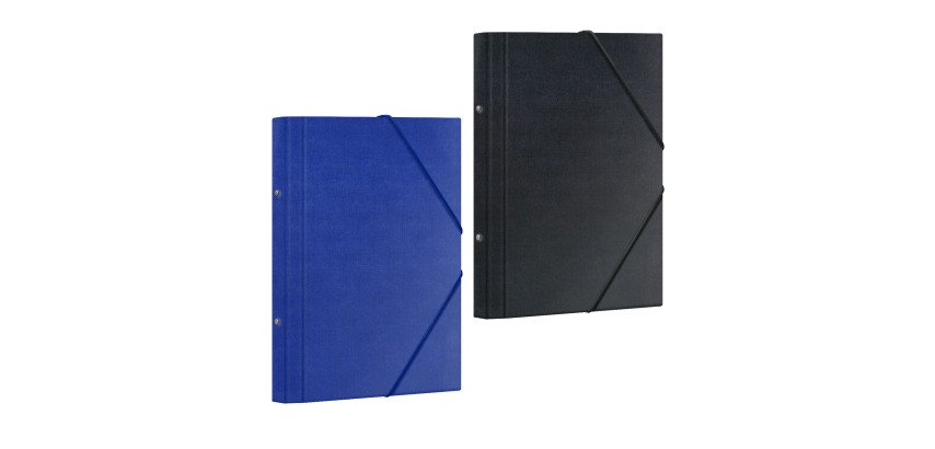 Carpeta clasificadora con gomas 12 divisiones plastificada Dohe Folio
