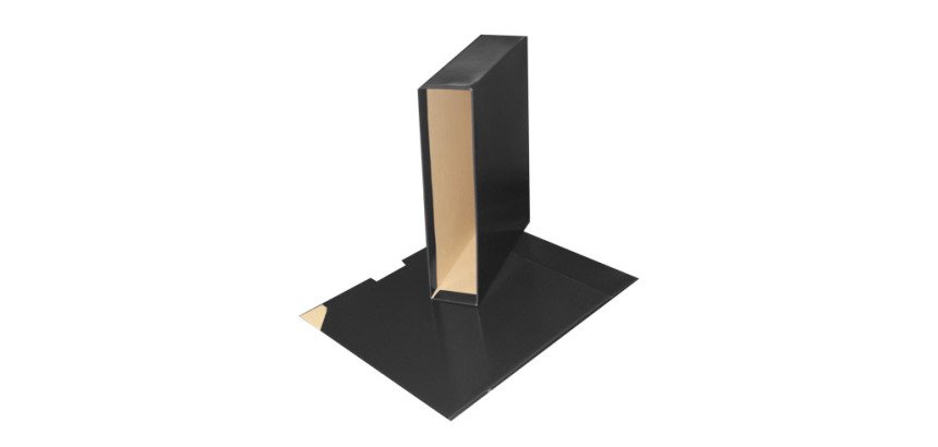 Cajetín de archivador plastificado lomo 7,5 cm Bruneau