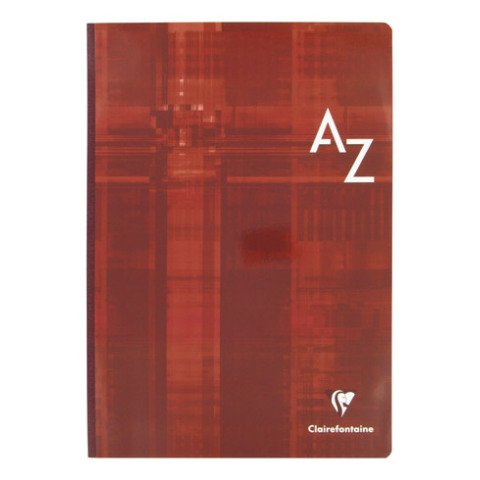 Directorio Alfabético Clairefontaine Tapa blanda Formato A4 21 x 29,7 cm 192 páginas