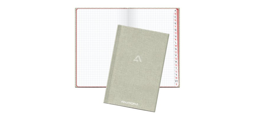 Répertoire toile grise Aurora 22 x 14,5