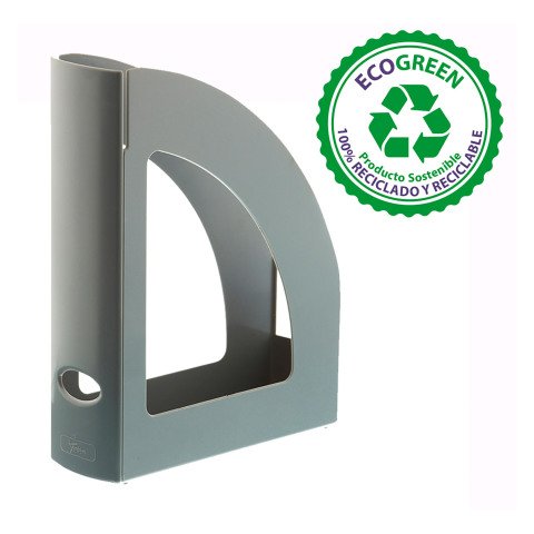 Revistero Diseño de Archivo 2000 Ecogreen 100% reciclado gris opaco