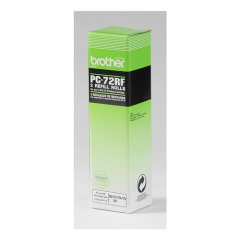 Kit 2 Rollos Brother PC72RV